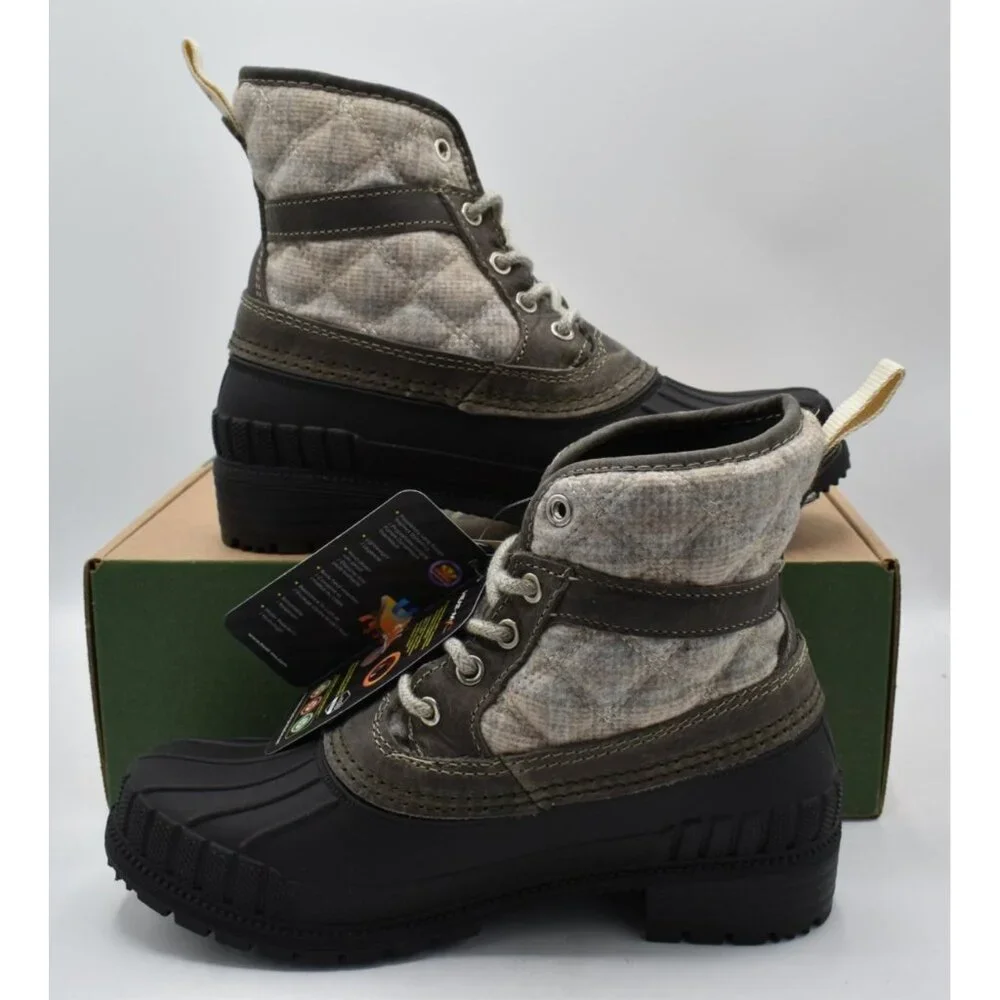 Kamik‎ Womens Size 11 Sienna Mid 2 Gray Waterproof Duck Boots Shoes
